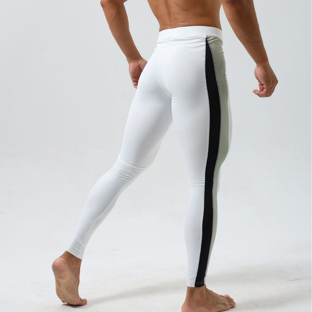 Men's Sports Fitness Tight Autumn High Elastic Trousers